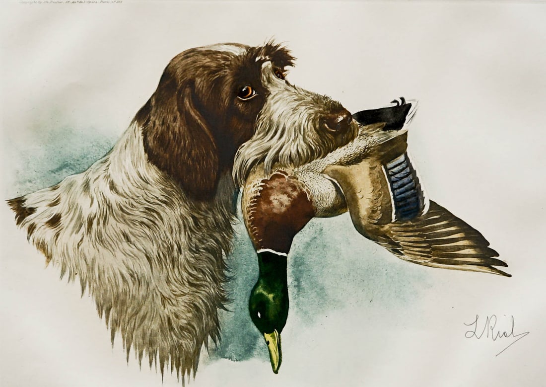 Boris Riab (1898-1975) Color Engraving (1 of 3)