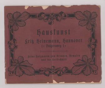 Antique German Furniture Catalog