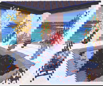 Fanch (Francois) Ledan (Born 1949) S/N Serigraph