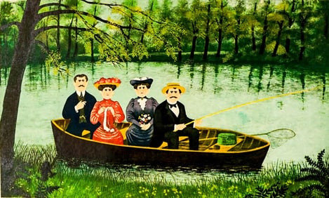 Fernand Boilauges (1891 - 1991) Signed Litho