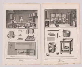 1763 Diderot Sealing Wax Antique Prints