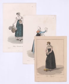 Louis Marie Lante (b.1789) Fashion Prints Ca.1820