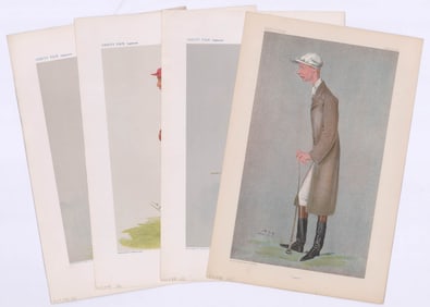 Ca.1900 Vanity Fair Horse Racing Prints by Spy (4)
