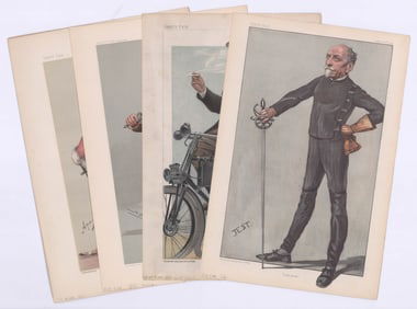1880 - 1903 Vanity Fair Sporting Prints (5)