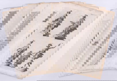 Ca.1621 Engravings Statues NUMISMATA (13)