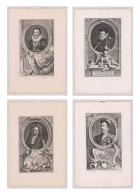 Ca.1743 Engravings Illustrious Persons GB (4)