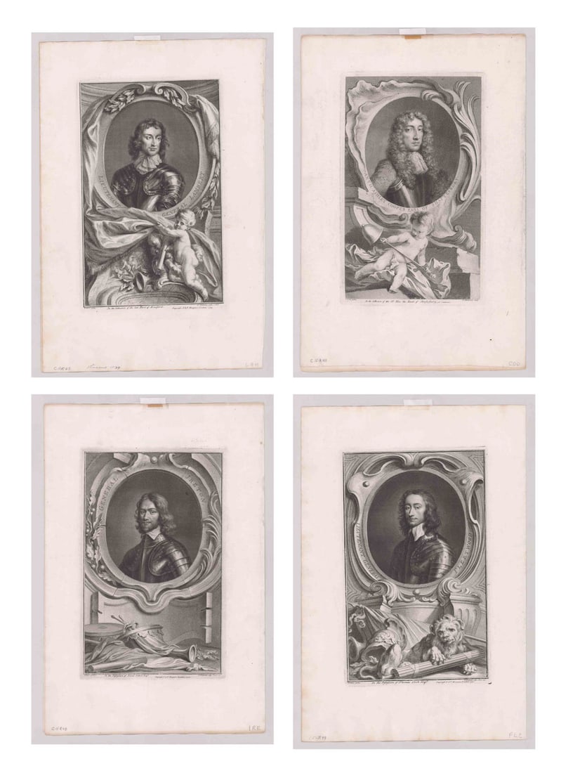 Circa 1743 Engravings Illustrious Persons GB (4) (1 of 5)