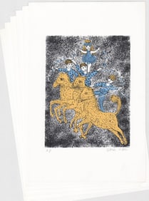 Prints (6) Artist S/N [Children]