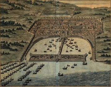 Antique Pictorial Engraving [Alexandria]