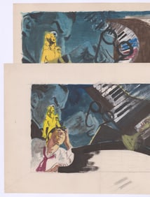 Unsigned Original Illustration Art (2)