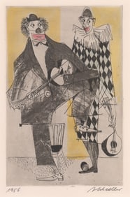 Jacques Schedler Etching