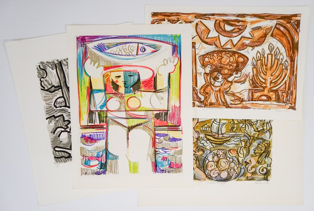 Marius Sznajderman Signed Lithographs (3) (1 of 5)