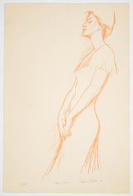 Aaron Abraham Shikler Original Lithograph