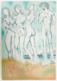 After Dali Lithograph