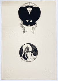 Arthur Deshaies Large Signed & Numbered Etching