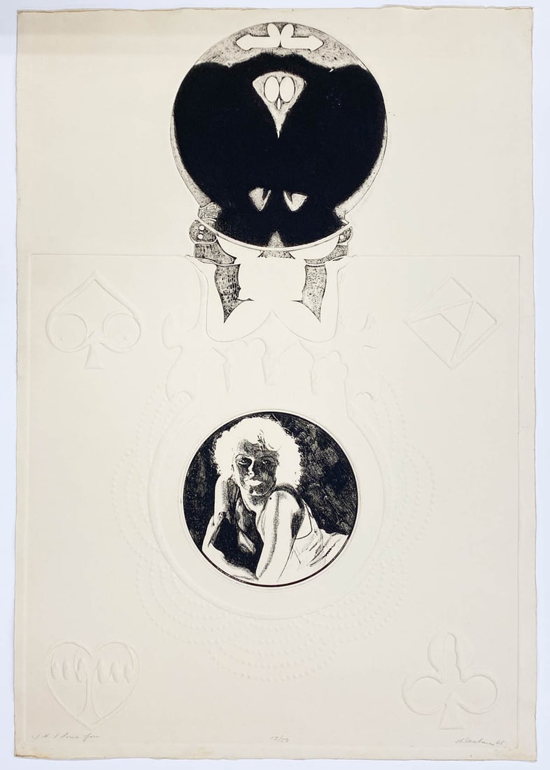 Arthur Deshaies Large Signed & Numbered Etching (1 of 4)