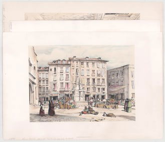 John Frederick Lewis (3) Lithographs