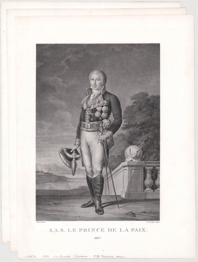 Antique (3) Engravings [Spanish Royalty] (1 of 7)