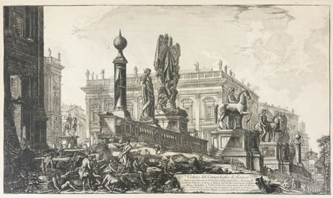 Giovanni Piranesi 18th C Etching