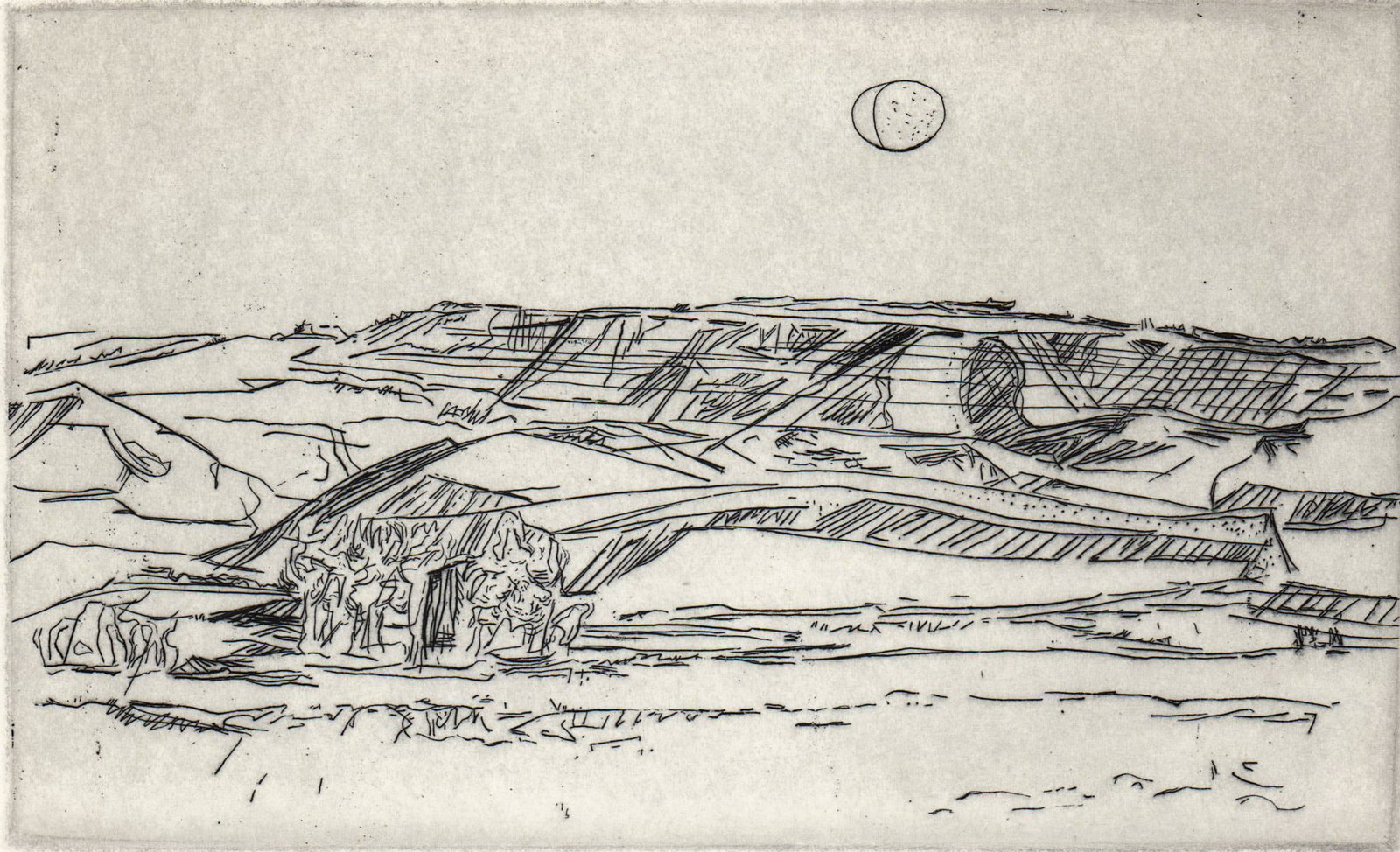 Ken MacKintosh SIGNED AP Etching [Blue Mountains] (1 of 5)