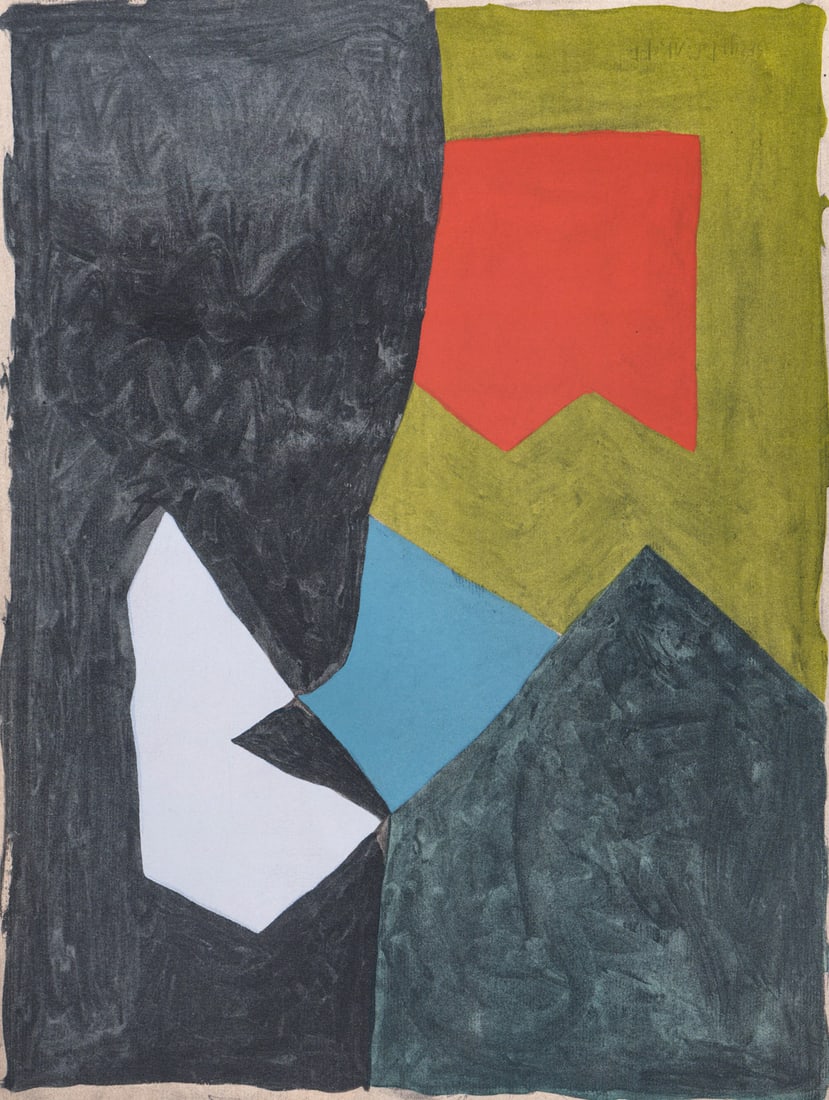 Serge Poliakoff Abstract Composition (1 of 3)