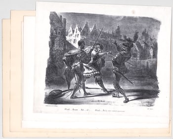 Vintage / Antique (5) Prints [La Thangue]