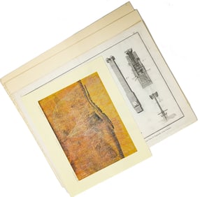 Antique (4) Prints [Theophile Steinlen]