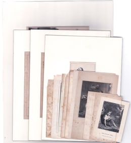 Antique (13) Prints [Americana, Historic]