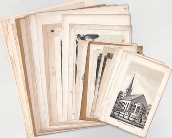 Americana (26) Antique Prints