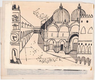 Irving Amen (4) Woodblock Prints / Original Works