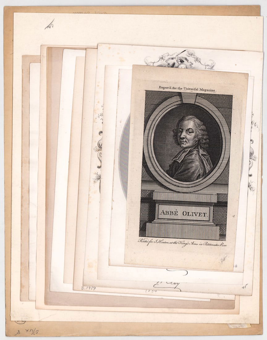 (13) Henry Clay Engraving Plus Other Notables: Thirteen (13) engravings include : Henry Clay; Rembrandt in his studio by P. A. Rajon; Winfield Scott and others. Unframed, loose, not mounted or glued down. Provenance: Estate collection of William G