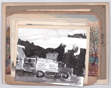 (10) Illustration Art and Small Original Art