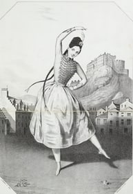 Fanny Elssler - Ballet of the Gipsey C.1840