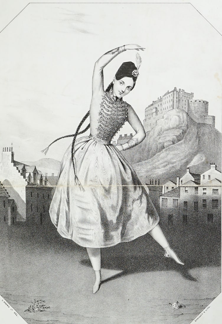 Fanny Elssler - Ballet of the Gipsey C.1840 (1 of 4)