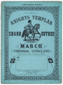 Knights Templar Grand Entree March 1883