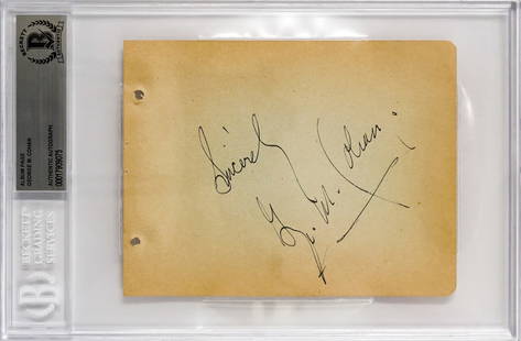 George M. Cohan Autographed Album Page: George M. Cohan Autographed Album Page. George Michael Cohan was an American entertainer, playwright, composer, lyricist, actor, singer, dancer and theatrical producer. Cohan began his career as a