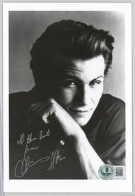 Christian Slater 5x7 Photo SIGNED COA