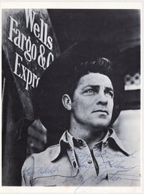 Dale Robertson 8x10 Signed Photo BAS COA