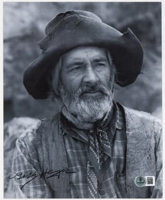 George 'Gabby' Hayes 8x10 Photo Signed BAS COA