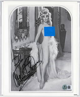 Mamie Van Doren 8x10 Photo Signed BAS COA [Nude]: Mamie Van Doren (American Actress, b. 1931) signed photo. Beckett Authentication Services COA #BR39977. For shipping purposes only; measures 10.25 x 8.125 inches. The absence of a condition report
