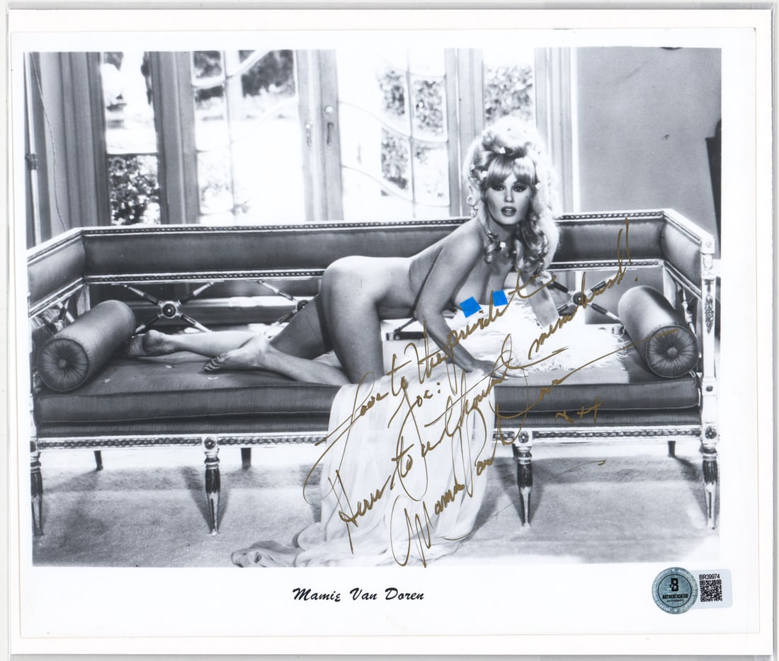 Vintage 1964 Nude Pin Ups Featuring Mamie Van Doren