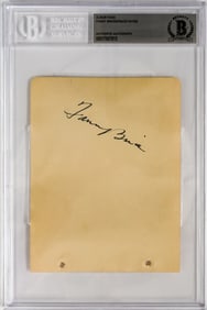 Fanny Brice & Grace Hayes Autographed Album Page