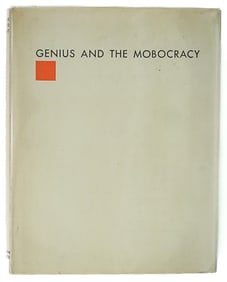 Frank Lloyd Wright SIGNED Genius and Mobocracy