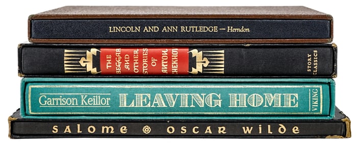 Vintage (4) Books with Slipcases