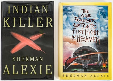 Sherman Alexie (2) SIGNED Books