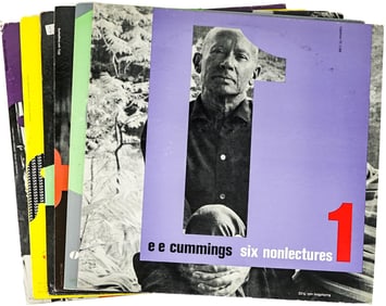 E. E. Cummings - Six Nonlectures - Vinyl LP's