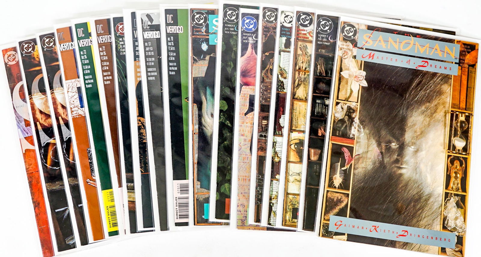 DC Sandman (19) Comic Books [Includes 1-5; 7-9] (1 of 20)