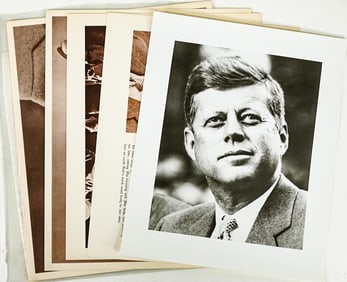 JFK (6) Presidential Memorabilia