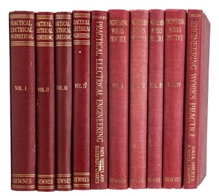 George Newnes (10) Engineering Vintage Books