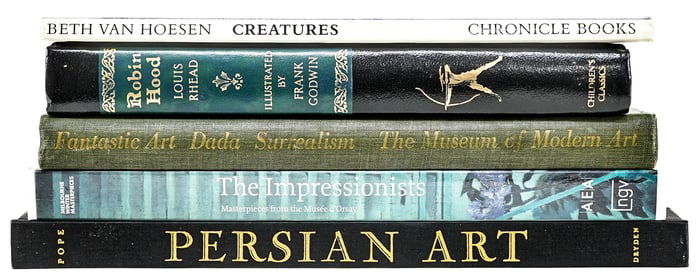 Art and Illustrated (5) Books
